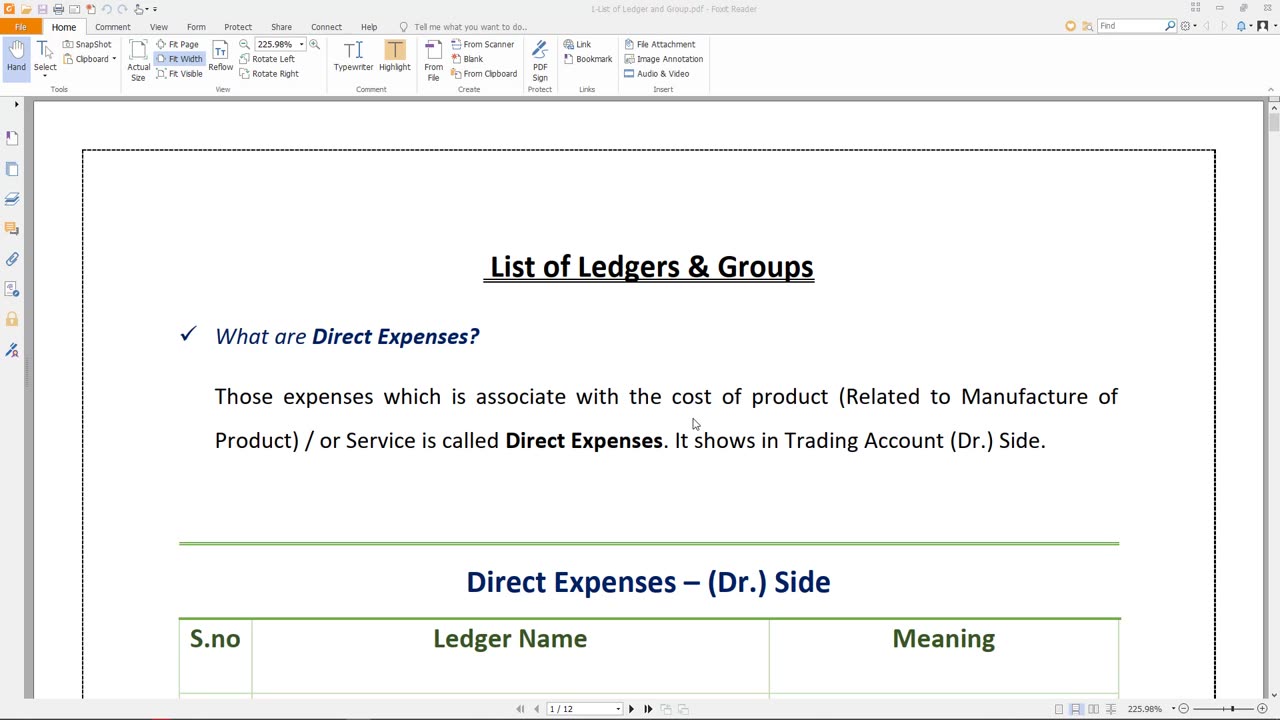 What is Direct Expenses - Learn Accounting Basic to advance - Tally Course Step-1