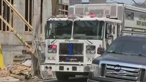 Multiple people injured in Connecticut building collapse