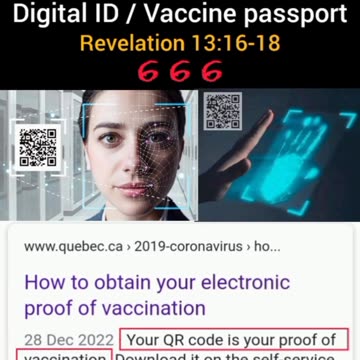 Your QR code is your proof of vaccination