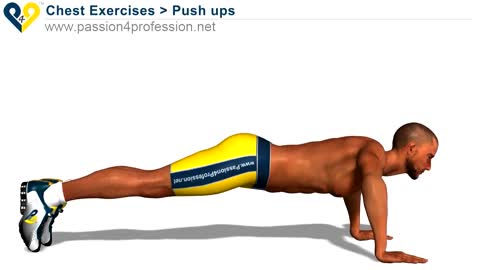 Home chest exercise