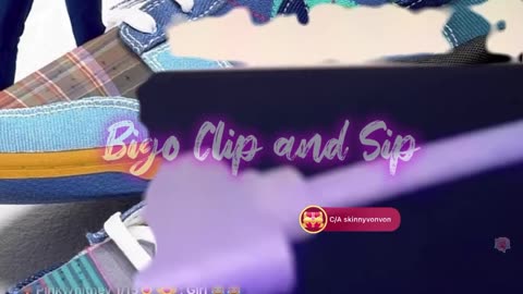 VonVon plays recording of LadyBee then plays ChinaRed reading LadyBee 2/15/24 #bigoclipandsip
