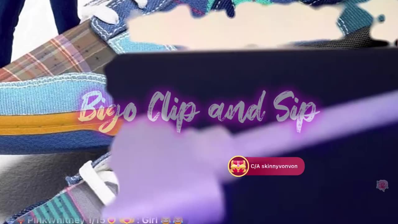 VonVon plays recording of LadyBee then plays ChinaRed reading LadyBee 2/15/24 #bigoclipandsip
