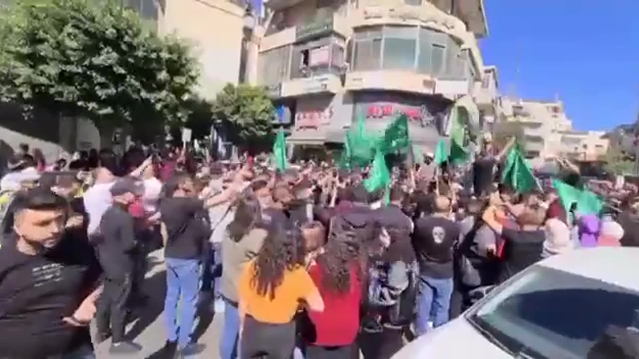 Breaking Israel: Palestinians celebrate the attacks and slaughter of Israeli civilians.