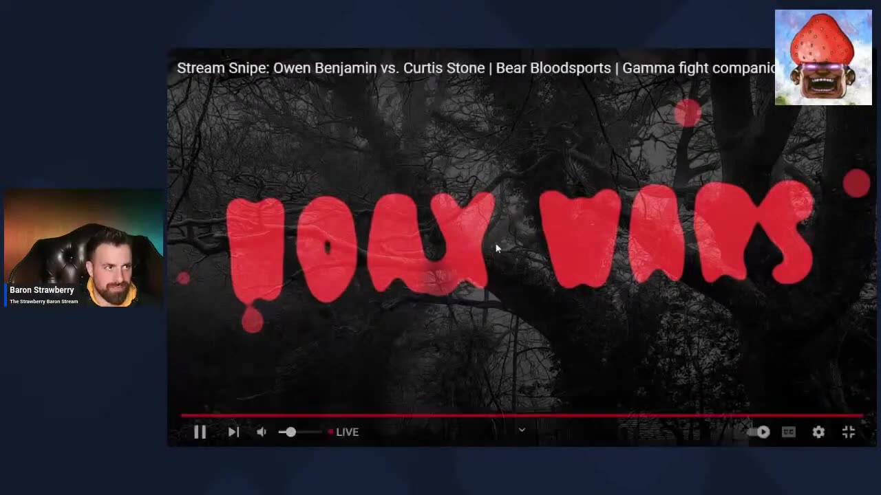 @BaronStrawberry trying to stream snipe @hoaxx