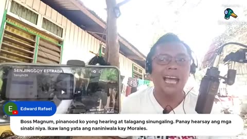 EX-PDEA AGENT.MORALES MAS MATAAS ANG MORAL!KAYSA KAY SEN.JENGOY?MARCOS LOYALIST MAY BANAT SA SENADOR