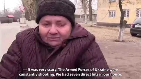 Residents of Soledar speak about their experience (Bakhmut)