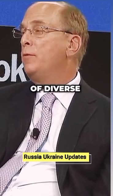 BlackRock CEO and his demonic pals all over the world think freedom is over