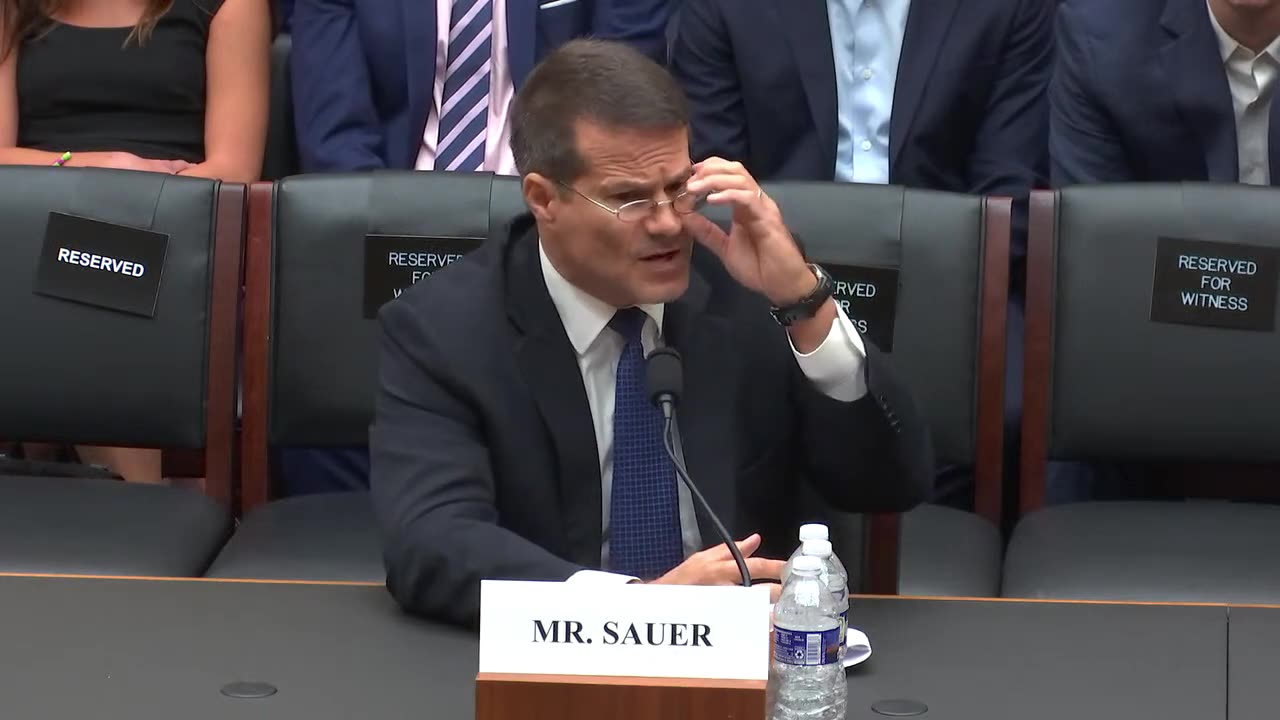 Weaponization of Federal Govt - Suppression of Information - Mr Sauer