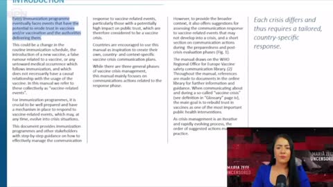 Pre-formed plan for when the people no longer trust vaccines !!!