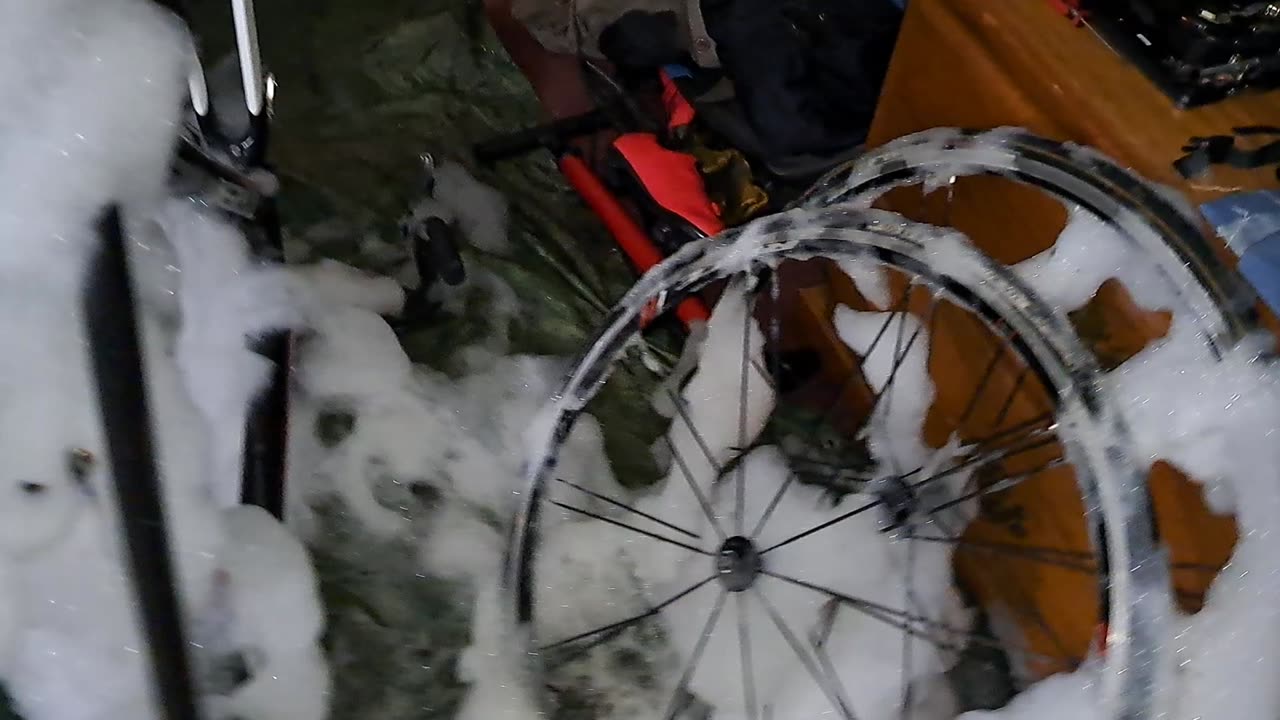 Bike foam cleaning, cleaning method trek madone