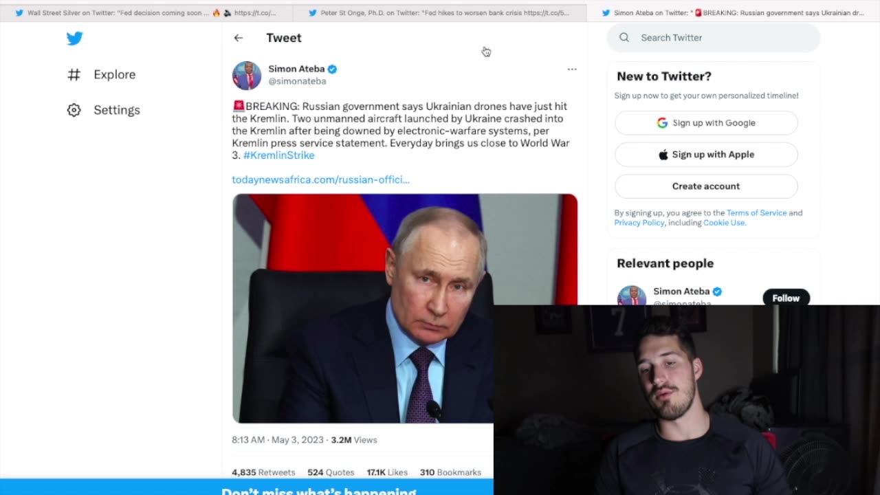 Putin assassination attempt?! INTEREST RATES HIKE
