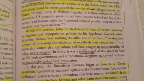 Rockefellers GMOs and depopulation