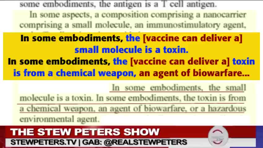 Vaccine Patents Say it is a Bio Weapon for Biological Warfare