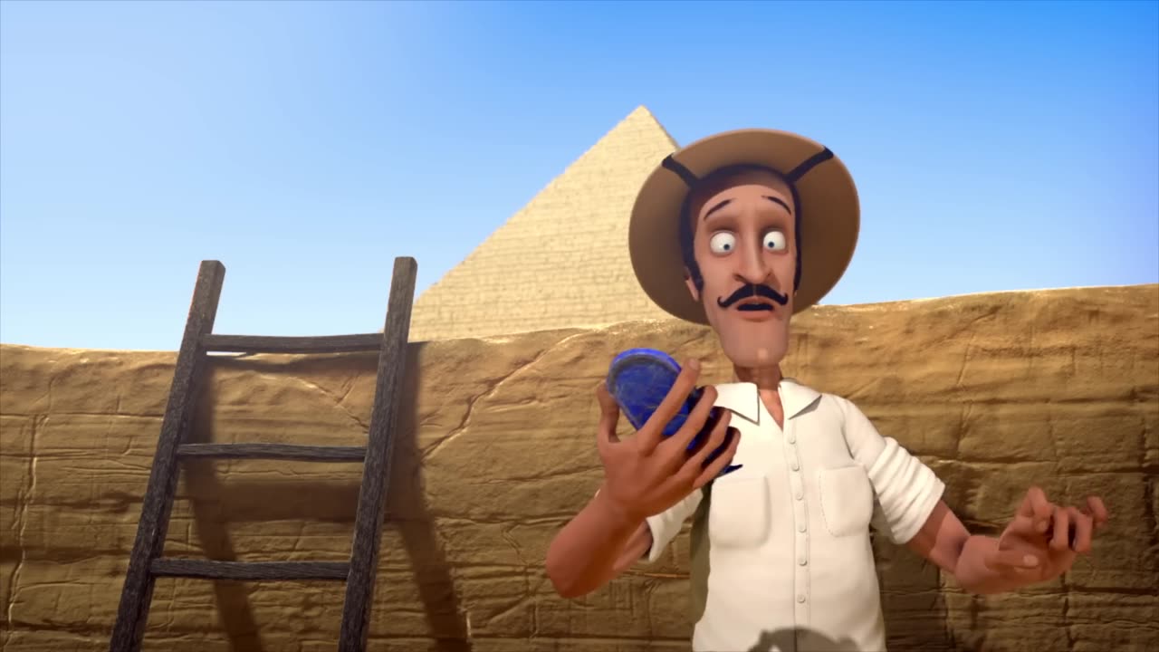 The Egyptian Pyramids - Funny Animated Short Film (Full HD)_1080p