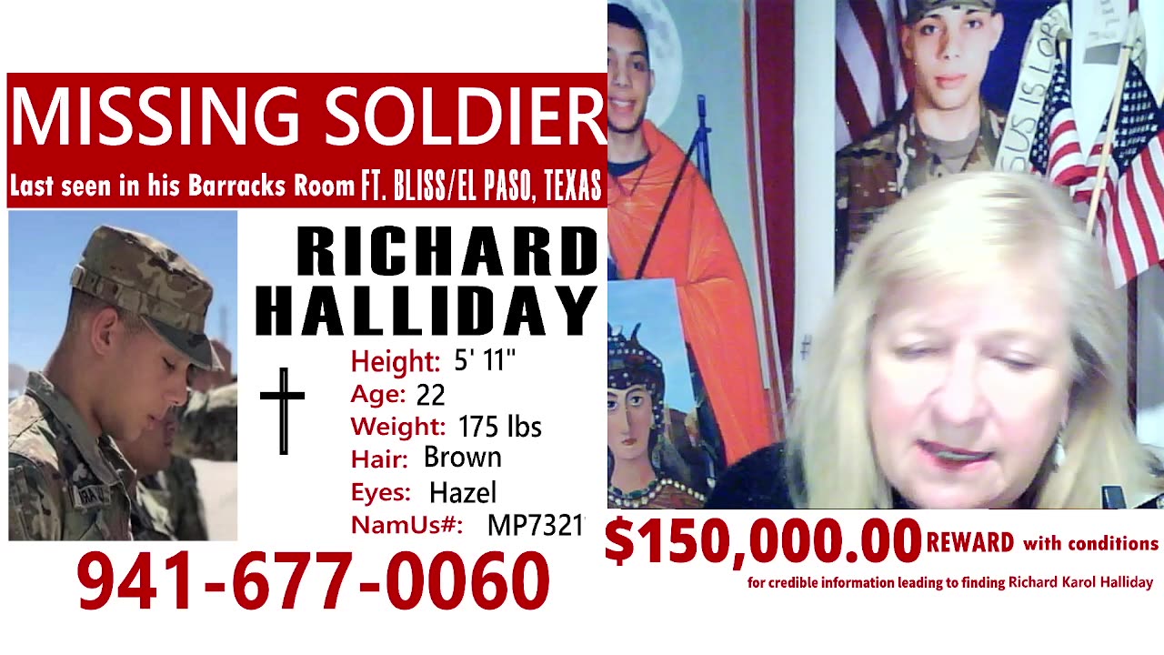 Day 1169 - Find Richard Halliday - Leilani Hart and the CAC Card SHARE