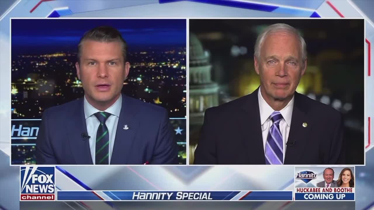 Ron Johnson: The Biden administration aren’t vetting adults receiving unaccompanied minors.