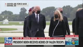 COLD: Biden Thoughtlessly Checks Watch During Service for Dead Soldiers, Cannot Wait for It to End!