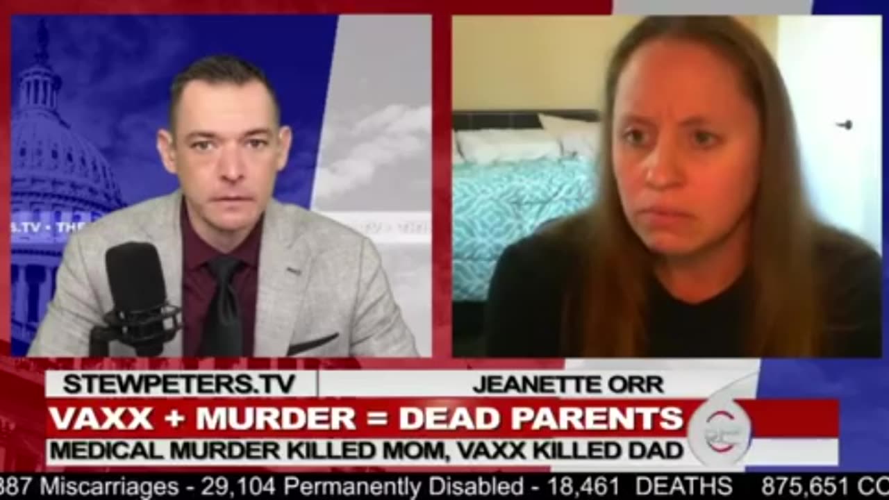 Vaxx + Murder = Dead parents: Medical murder killed mom, vaxx killed dad