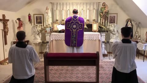 1st Sunday Of Lent "Cast Thyself Down!" Benediction following Mass 2/26/23 (MA)