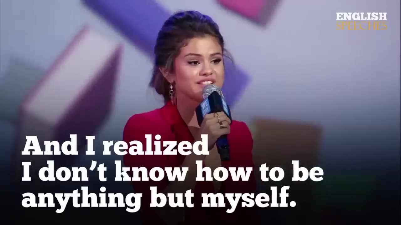 ENGLISH SPEECH _ SELENA GOMEZ_ Trust Yourself (English Subtitles)