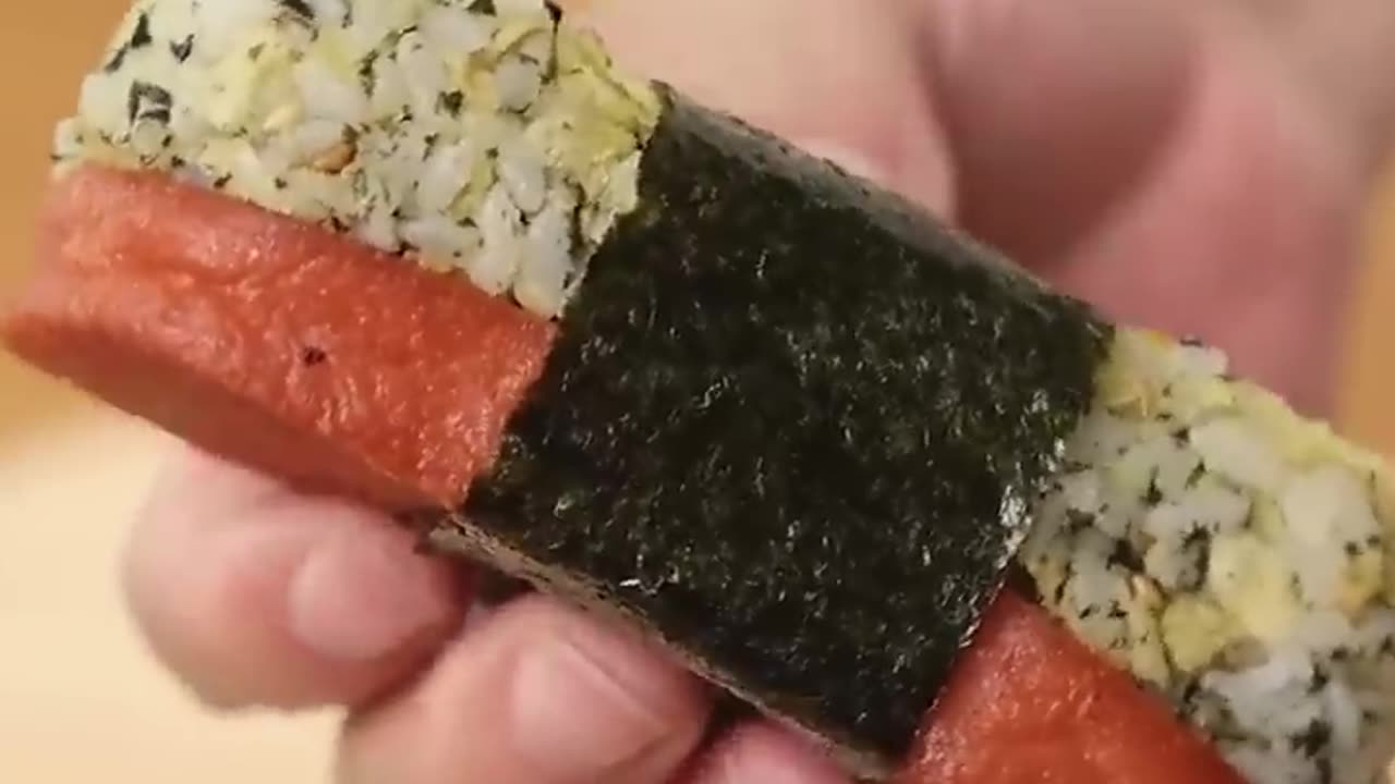 Easy Spam Musubi Recipe #recipe #cooking #asianfood #hawaii #spammusubi