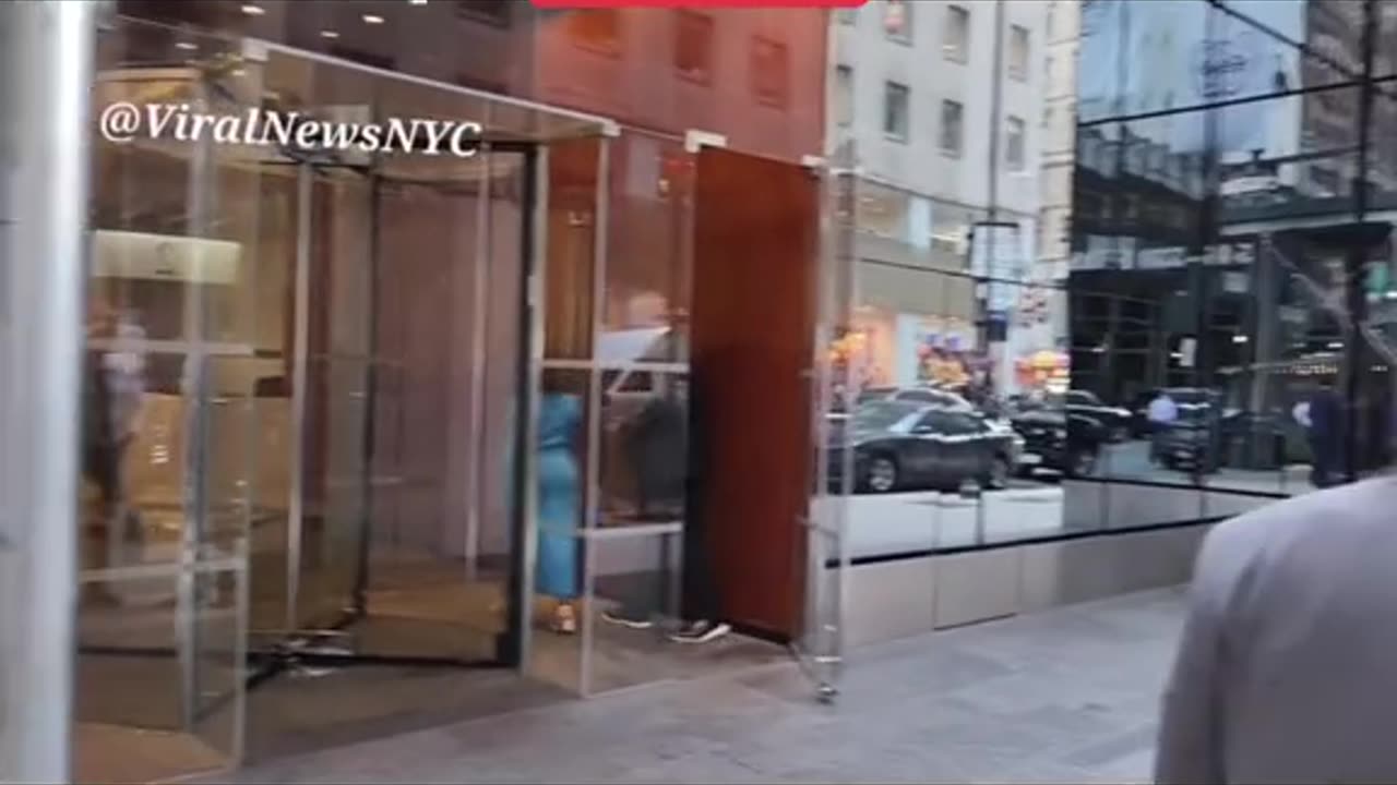 FU -> NYC Mayor Eric Adams is Greeted...