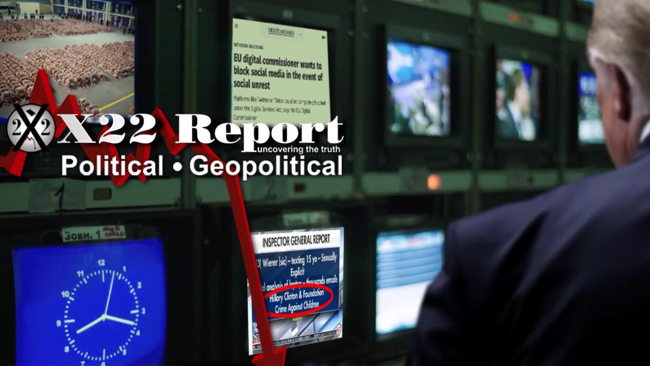 X22 REPORT Ep 3115b - [DS] MS13 Shutdown, Crimes Against Children Exposed, EU Signals Comms Blackout