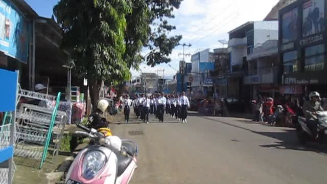 BEAUTIFUL ROAD COMPETITION BETWEEN SCHOOL IN PAGARALAM PART 2