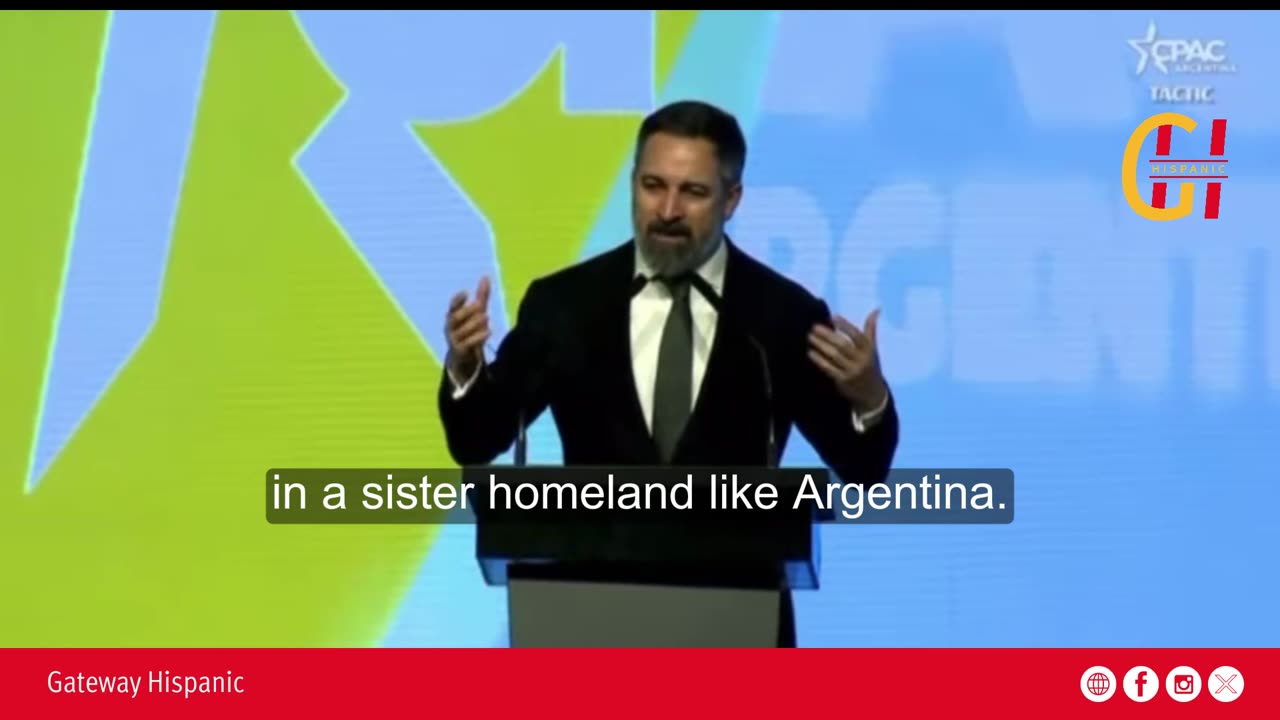 Santiago Abascal, CPAC Argentina