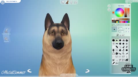 GERMAN SHEPHERD & BRITISH LONGHAIR CAT CREATE A PET The Sims 4 Cats and Dog Let's Play!
