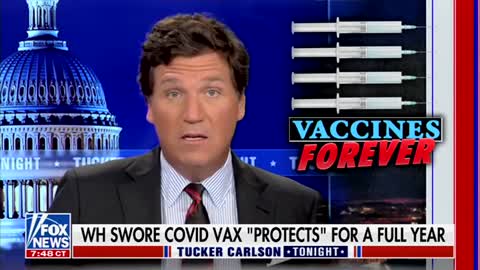 טאקר קרלסון מזכיר הבריאות ושירותי האנוש של ארצות הברית חבייר ביסרה לא שפוי ולא אפוי ממליץ על זריקת בוסטר כל חודשיים למנוע מחלה קשה