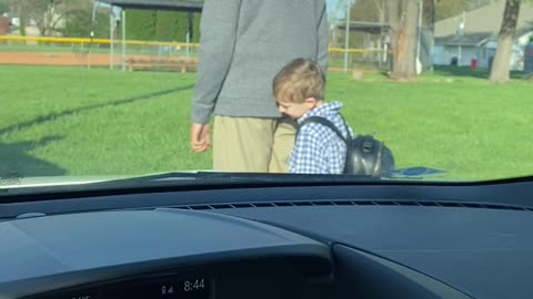 School Principal and Student Work Together to Startle Teacher