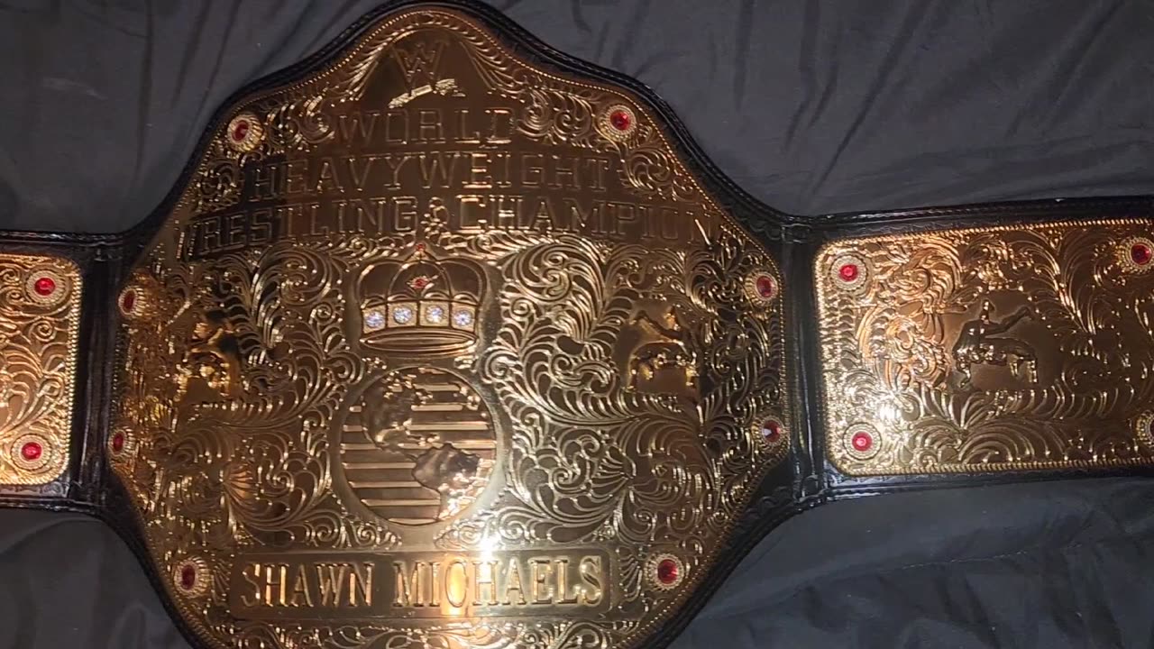 WWE World championship replica (big gold) 03