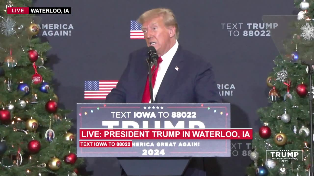 A Momentous Rally in Waterloo, IA - President Trump Energizes the Heartland**