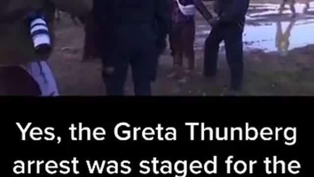 Behind the scenes of Greta's arrest.