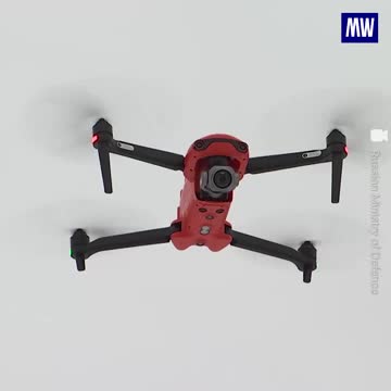 Russian servicemen on combat training