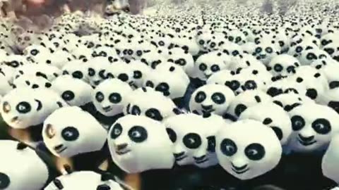 200,000 pandas attack ten chickens