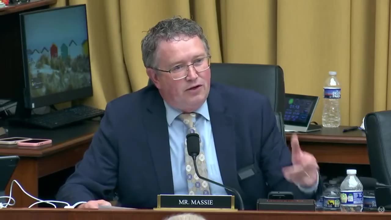 Thomas Massie NUKES Congress Over Their Inconsistent Attitude Towards Hush Money