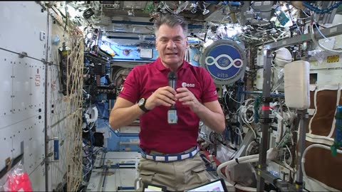 Italian Space Station Veteran Discusses Life in Space with Italian Media