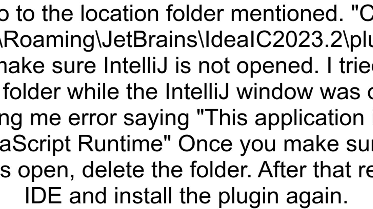 GitHub Copilot in IntelliJ does not work becomes red cannot update it or uninstall it