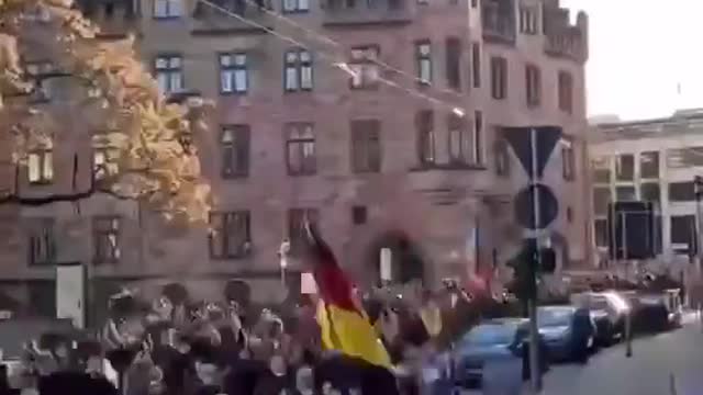 Saarbrucken, Germany PROTEST AGAINST COVID VACCINE mandate