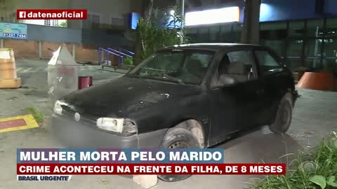 Mulher é morta na frente dos filhos