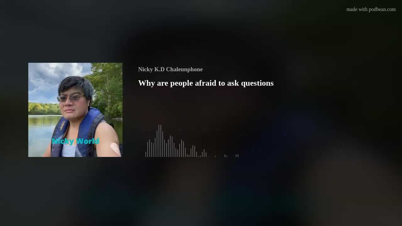 Why are people afraid to ask questions