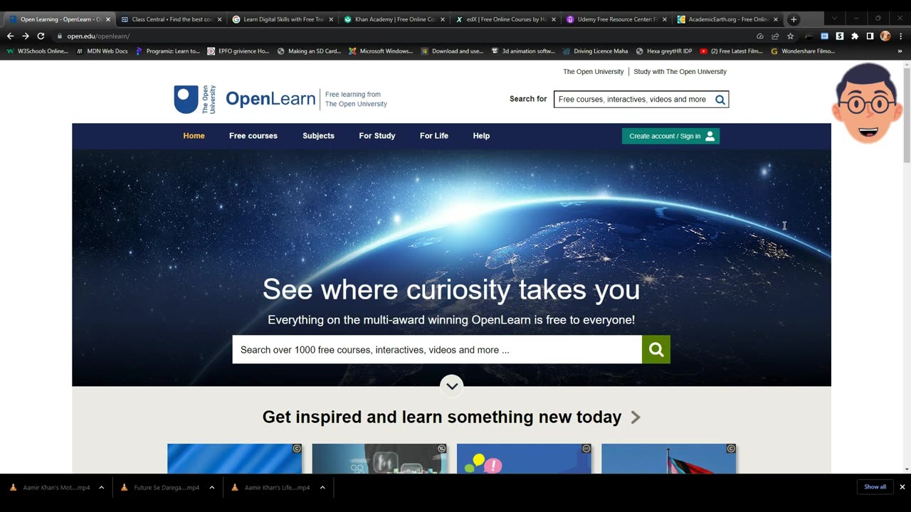 FREE learning websites...FOREVER :-)