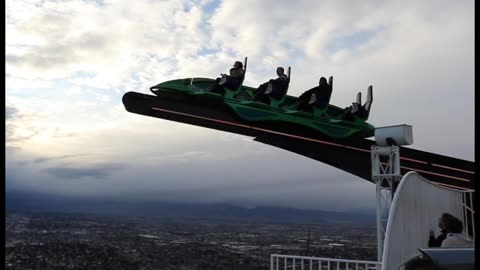 A visit to the top of The Stratosphere Tower in Las Vegas.