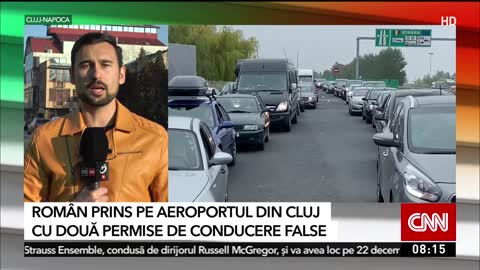 Român prins pe aeroportul din Cluj cu două permise de conducere false