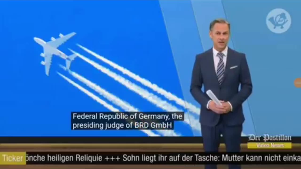 German.PILOT REFUSES CHEMTRAILING