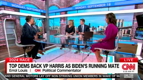 CNN Pundit weighs in on Dems backing Harris