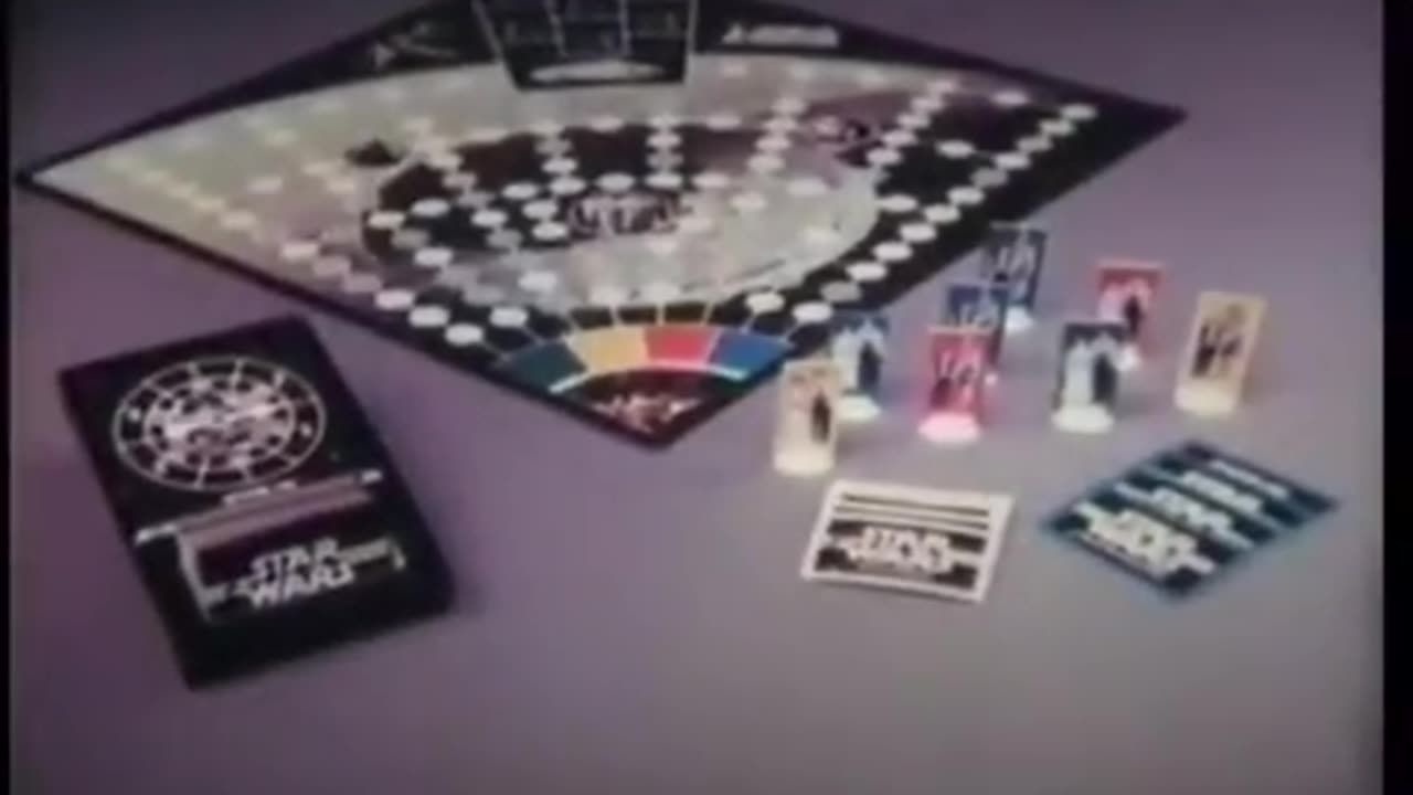 Star Wars 1977 TV Vintage Toy Commercial - Kenner Escape From Death Star Board Game