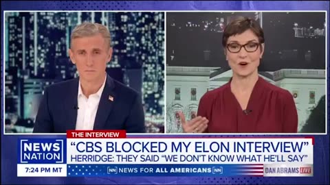 ashamed that a news organization would place so many restrictions on an interview.